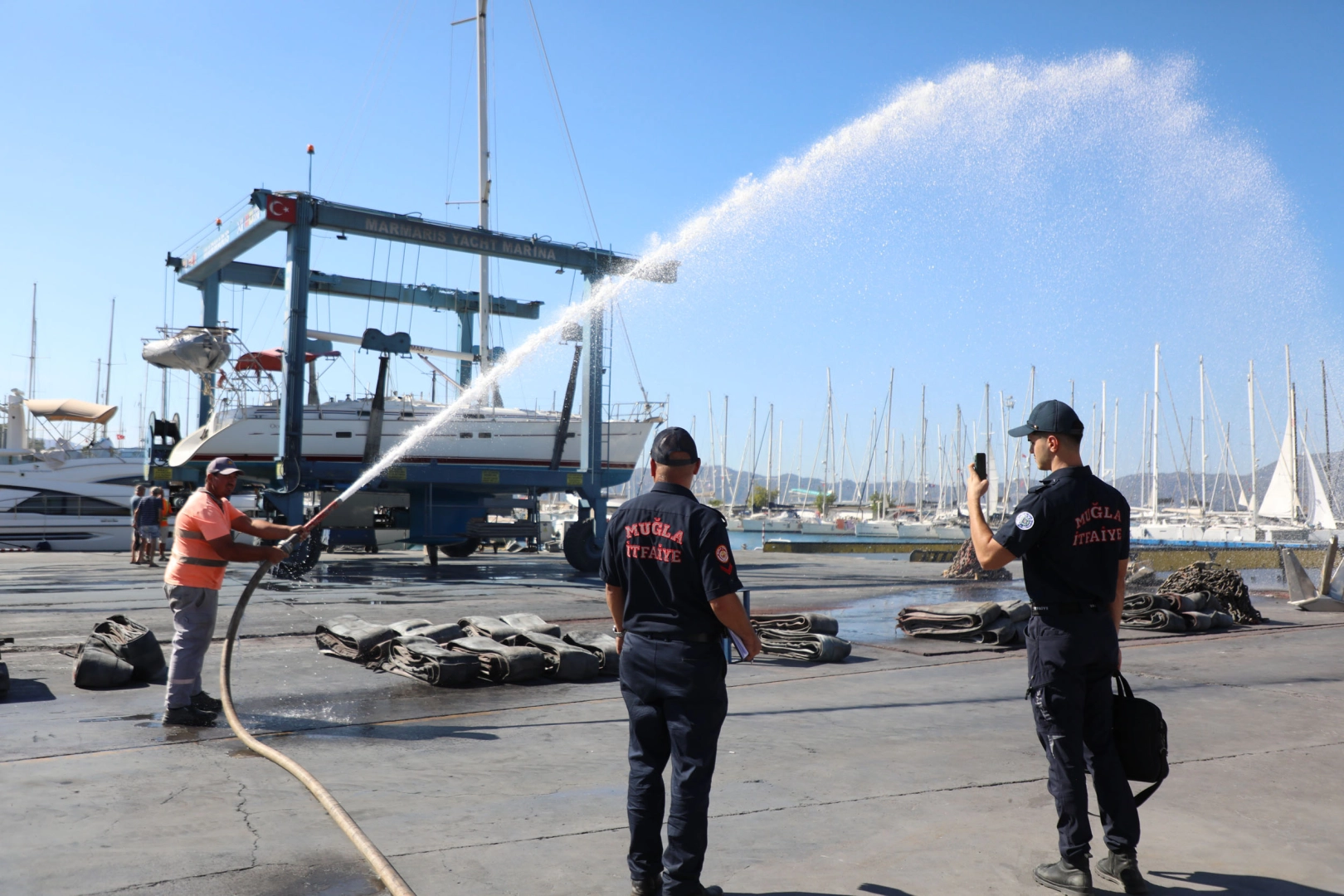 Muğla Büyükşehir Belediyesi İtfaiye Dairesi Başkanlığıönleme ve denetim birimi ile
