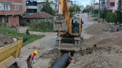 Ordu Büyükşehir Belediyesi, Fatsa ilçesinde altyapı yatırımlarına hız kesmeden devam