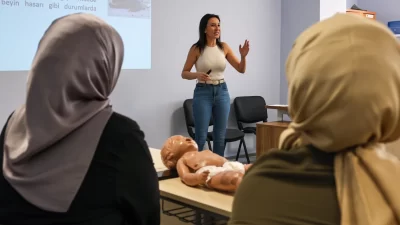 SASKİ, saha personellerinin olumsuz durumlarda doğru müdahalede bulunabilmeleri için ilkyardım