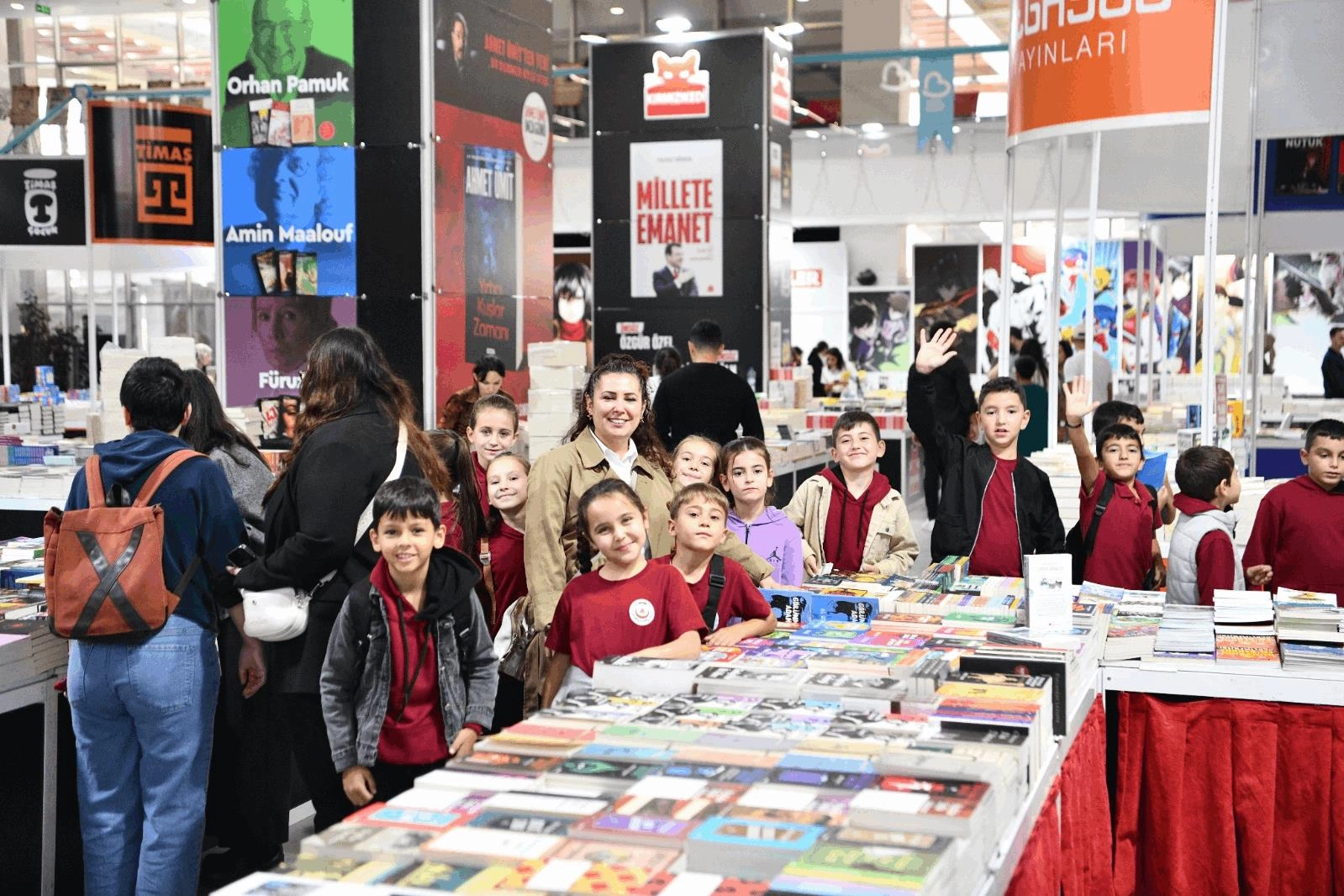 Balıkesir’de bu yıl ilk kez düzenlenen 1. Balıkesir Kitap Fuarı,