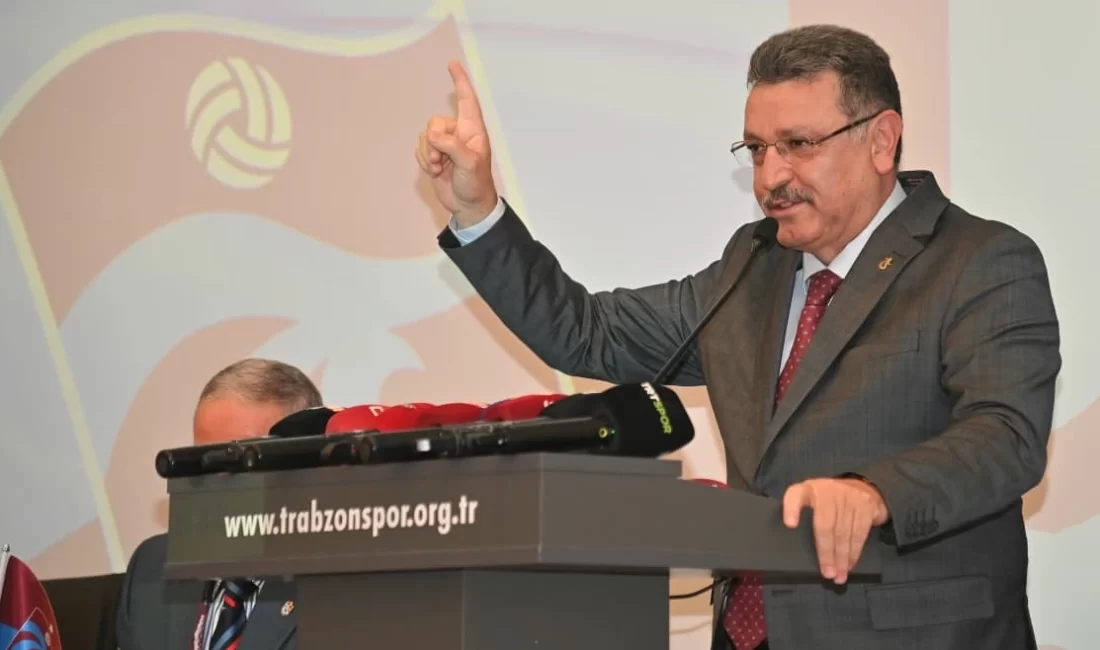 Trabzon Büyükşehir Belediye Başkanı Ahmet Metin Genç, Trabzonspor’un 59. Olağan