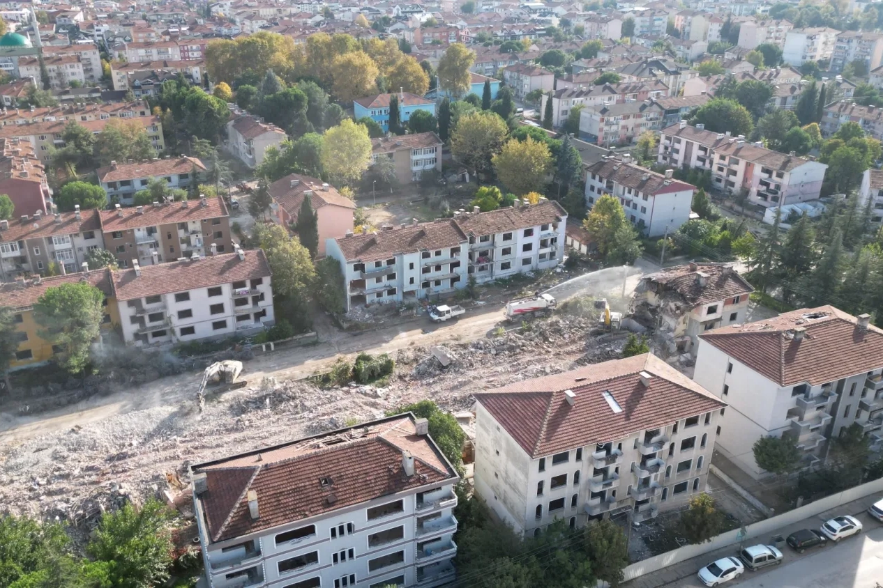 Bursa’da İnegöl Belediyesi garantörlüğünde sürdürülen Turgutalp Mahallesi’ndeki kentsel dönüşüm projesinde