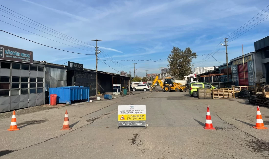 Bursa’da Nilüfer Belediyesi, Beşevler Sanayi Sitesi’nde başlattığı kapsamlı düzenleme çalışmaları