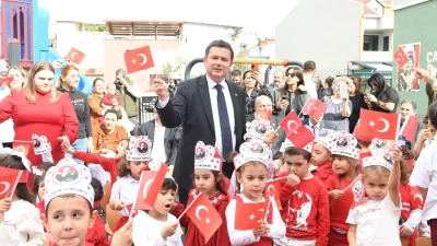 Bursa’da Osmangazi Belediyesi’nin kreş ve gündüz bakım evlerinde eğitim gören