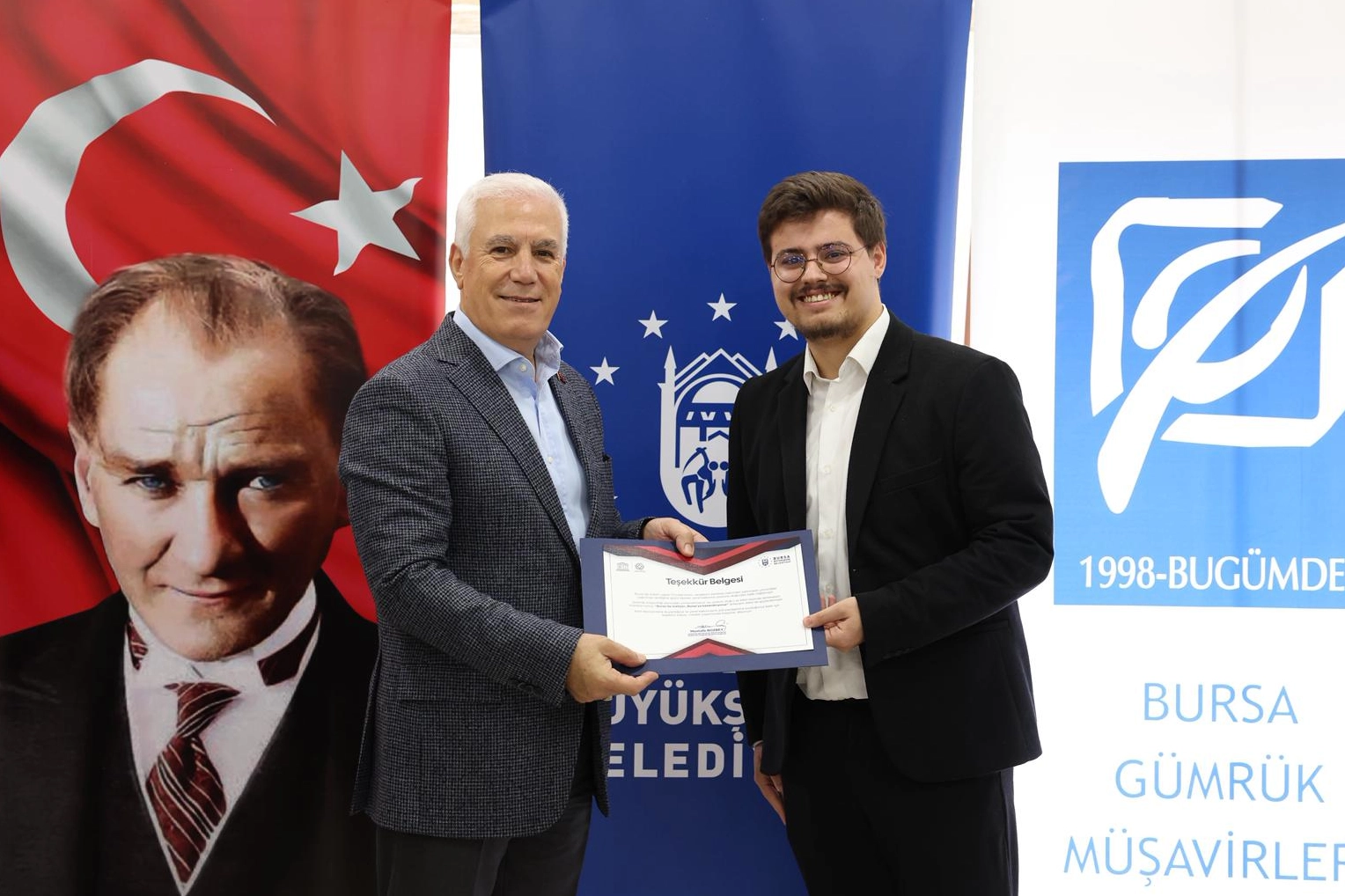 Bursa Gümrük Müşavirleri Derneği üyeleriyle bir araya gelen Büyükşehir Belediye