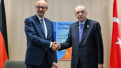 Almanya Federal Cumhuriyeti Şansölyesi Friedrich Merz, Cumhurbaşkanı Recep Tayyip Erdoğan’ın