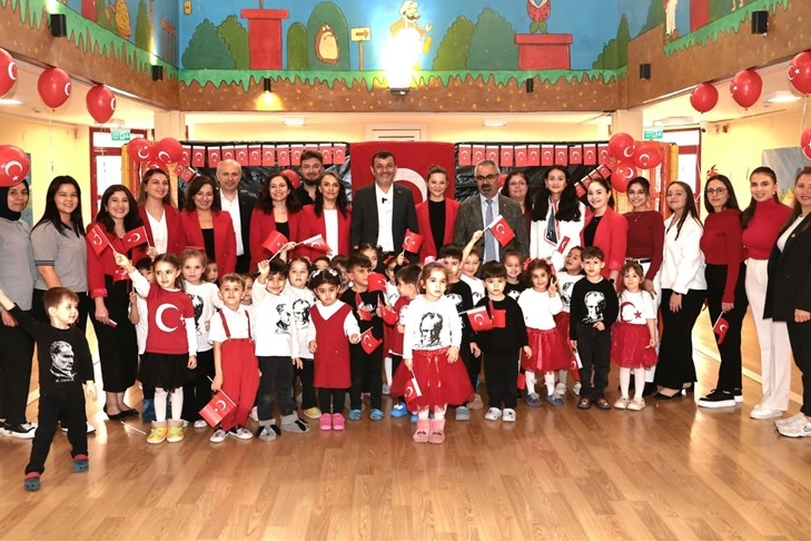 Denizli Büyükşehir Belediyesi Güneşli Günler Çocuk Gelişim Merkezleri’nde eğitim gören