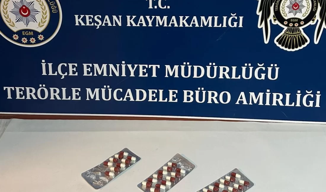 Keşan İlçe Emniyet Müdürlüğü ekipleri tarafından gerçekleştirilen şok uygulamalarda çeşitli