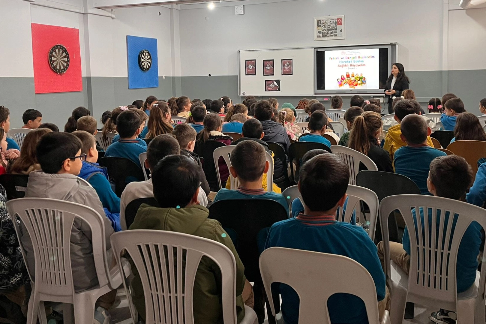 Edirne Keşan’da İlçe Sağlık Müdürlüğü, öğrencilerde sağlıklı yaşam bilincini artırmak