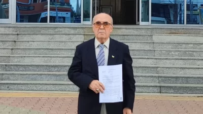 Edirne’de Demokrat Parti Keşan İlçe Kongresinde yeniden başkanlığa seçilen Şaban