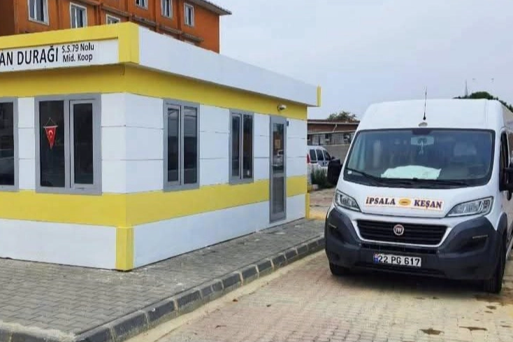 İpsala ile Keşan arasında karşılıklı sefer düzenleyen 79 No.lu Midibüs