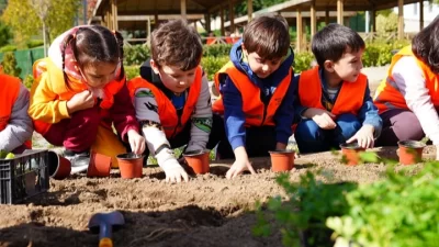 İstanbul Maltepe Belediyesi’nin çocuklara tarımı ve doğayı sevdirmek amacıyla hayata