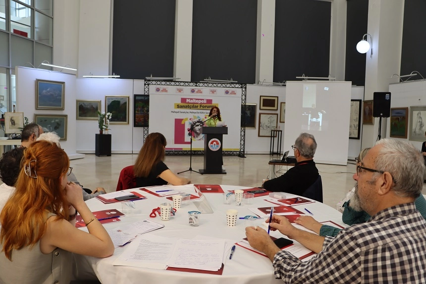 Maltepe Belediyesi, “Maltepeli Sanatçılar Forumu”nu düzenledi. Sanatçılar Maltepe’de bir araya