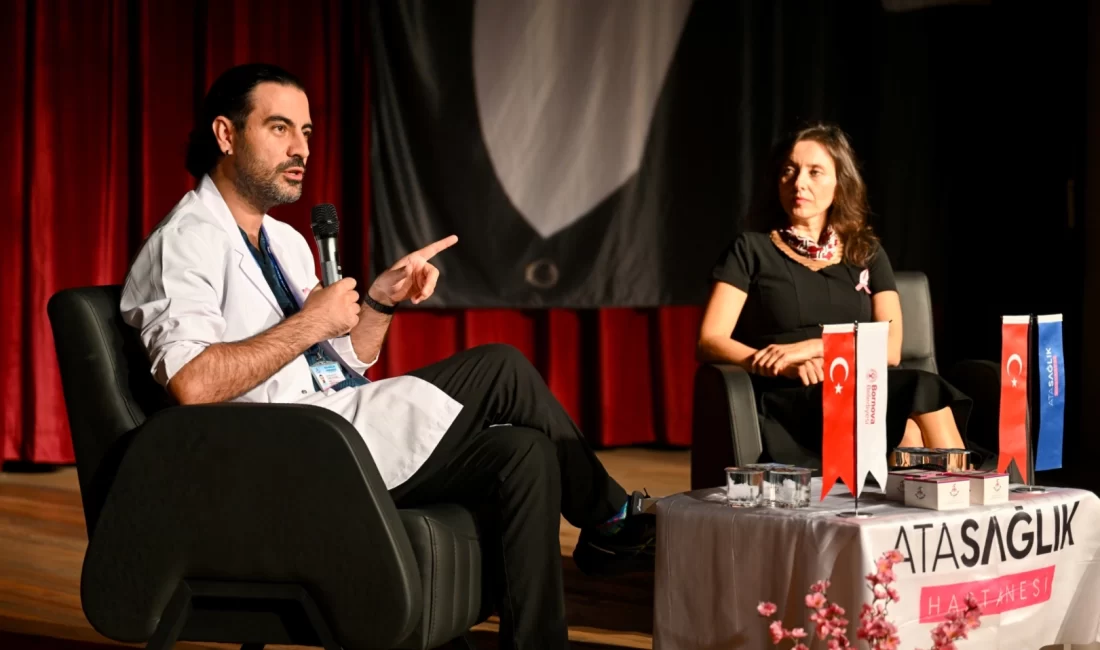 İzmir’de Bornova Belediyesi, Meme Kanseri Farkındalık Ayı kapsamında bir panel