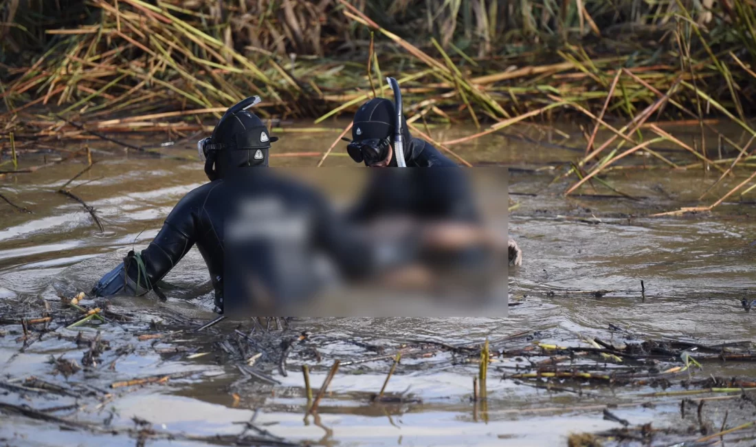 Foça’da perşembe günü meydana gelen aşırı yağışlarda sel sularına kapılarak