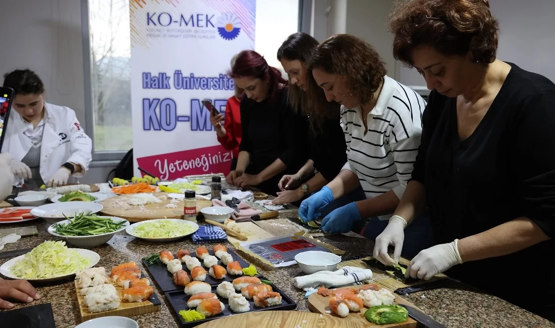 Kocaeli Büyükşehir Belediyesi Meslek ve Sanat Eğitimi Kursları (KO-MEK), gastronomi