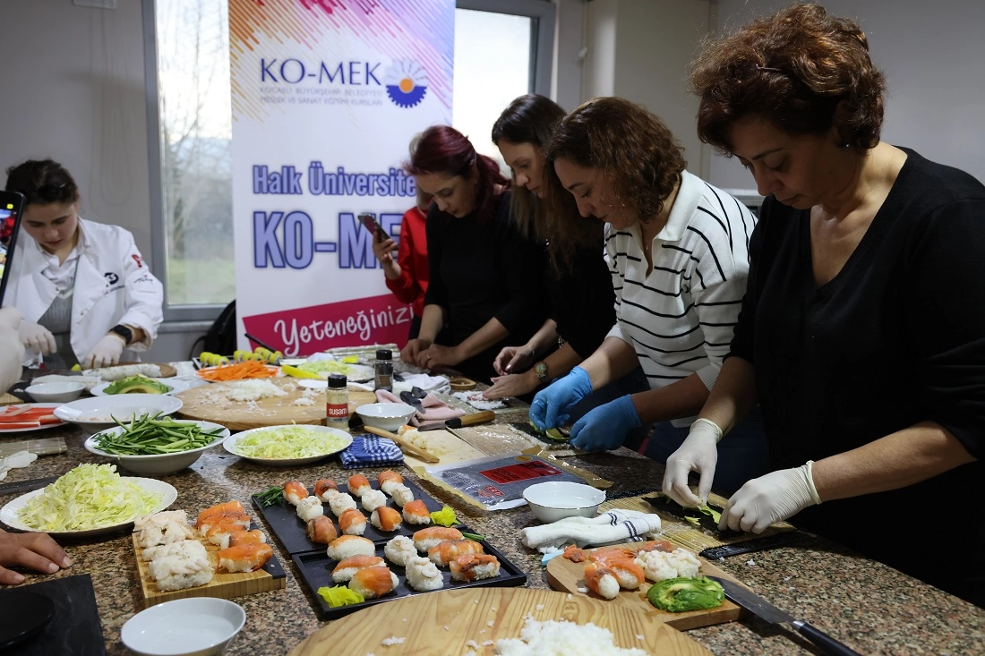 Kocaeli Büyükşehir Belediyesi Meslek ve Sanat Eğitimi Kursları (KO-MEK), gastronomi