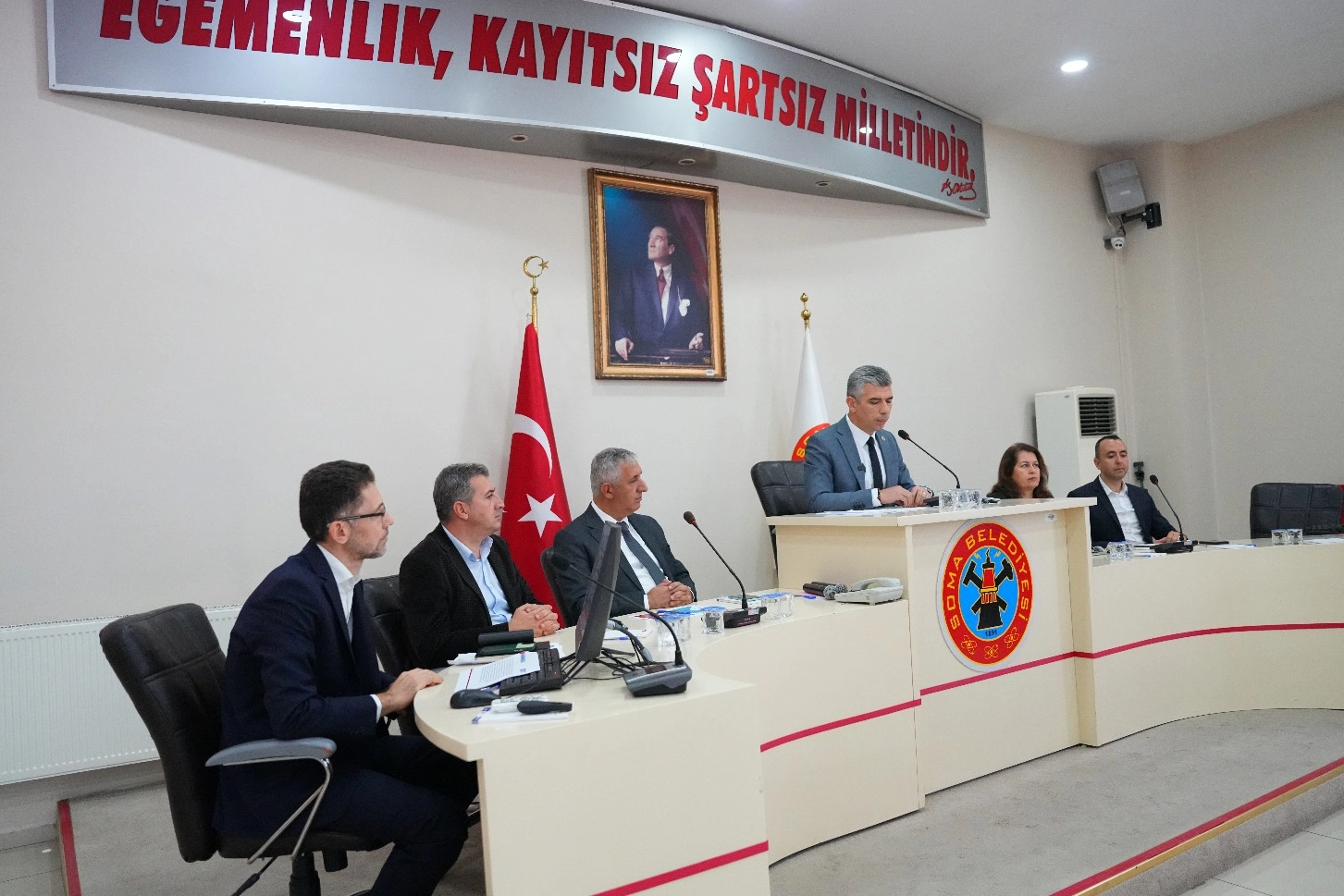 Manisa Soma Belediye Başkanı Sercan Okur’un başkanlığında, “Soma Termik Santrali