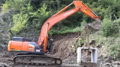 Ordu Büyükşehir Belediyesi, Perşembe ilçesine bağlı Kırlı Mahallesi’nde taşkın riski