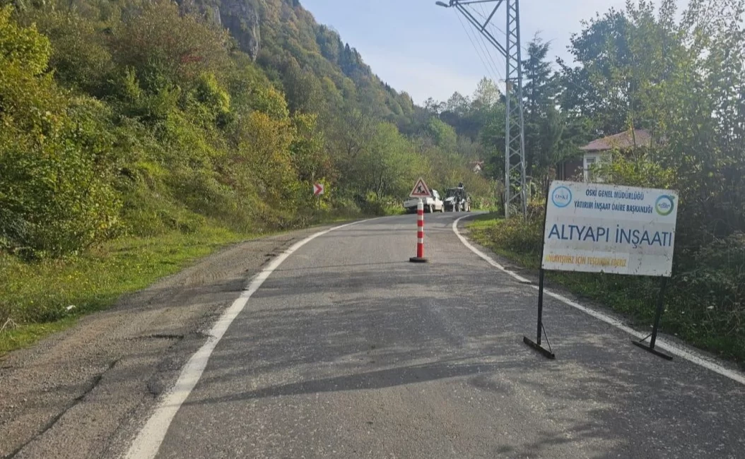 Ordu Büyükşehir Belediyesi tarafından il genelinde sürdürülen içme suyu altyapısı