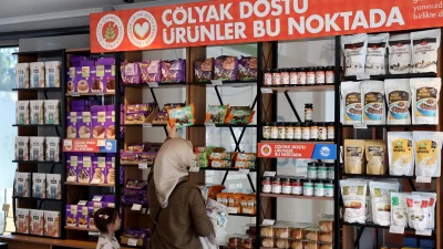 Sakarya Büyükşehir Belediyesi tarafından Demokrasi Meydanı’nda hizmete açılan Çölyak Ürün