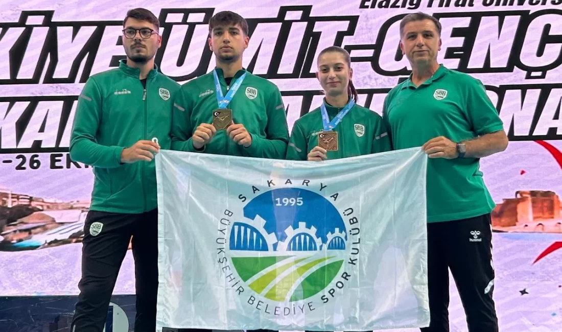 Sakaryalı sporculardan üst üste gururlandıran başarılar Sakarya Büyükşehir Belediyesi sporcuları, ulusal ve uluslararası arenada başarılarına devam