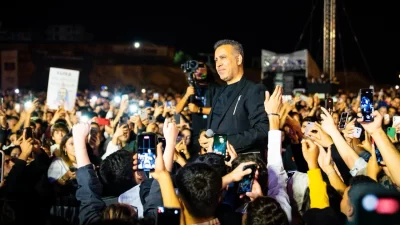 Türkiye Kültür Yolu Festivali’nin Mardin ayağında sahne alan ünlü sanatçı