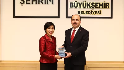 Konya Büyükşehir Belediye Başkanı Uğur İbrahim Altay, Vietnam’ın Ankara Büyükelçisi