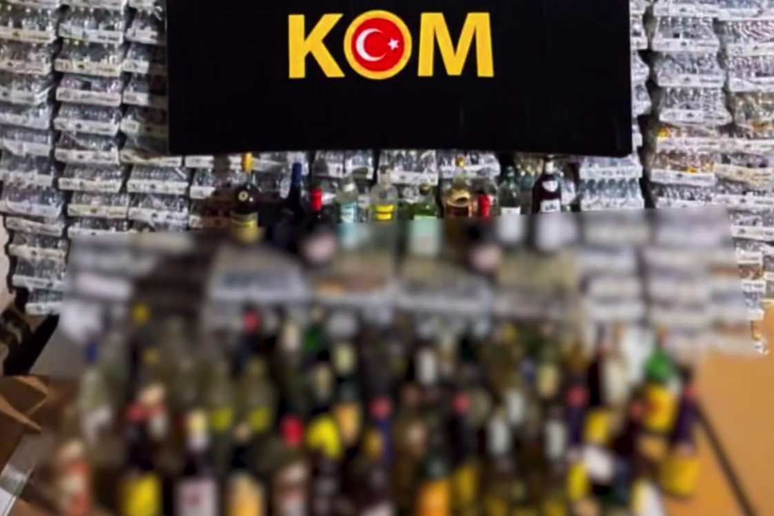 İçişleri Bakanı Ali Yerlikaya, son operasyonlarda yüz binlerce şişe kaçak–sahte