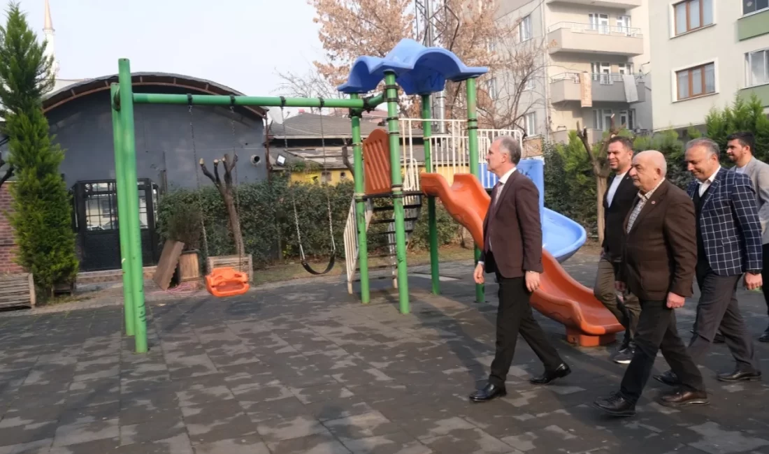 Bursa’da İnegöl Belediyesi’nin şehrin dört bir yanında hayata geçirdiği güvenli