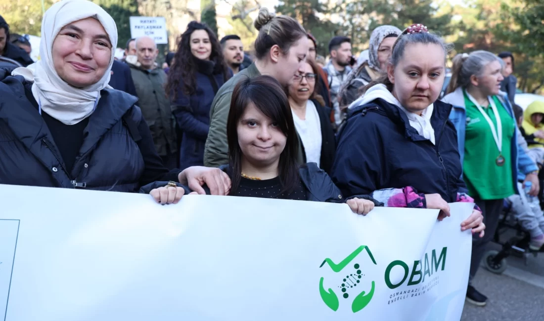 Bursa Osmangazi Belediyesi Engelli Bakım Merkezi (OBAM)’da eğitim gören ve