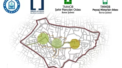 Bursa Setbaşı-Yeşil-Emirsultan Tarihi Aksı, kentsel tasarım fikir yarışmasında sonuçlar belli