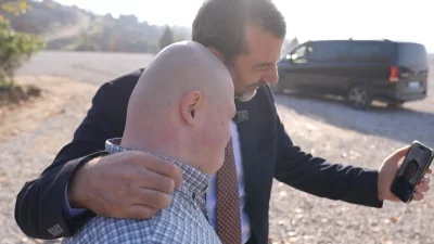 Bursa Gürsu Belediye Başkanı Mustafa Işık ve Bursaspor Başkanı Enes