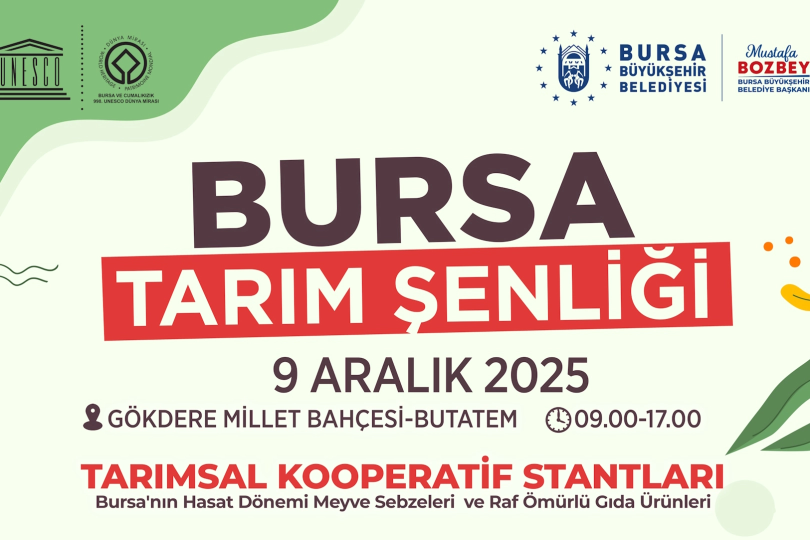 Bursa Büyükşehir Belediyesi, kırsal kalkınmayı desteklemeye, sürdürülebilir üretimi güçlendirmeye ve