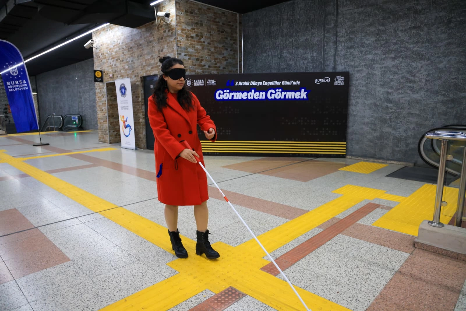 Bursa Büyükşehir Belediyesi, 3 Aralık Dünya Engelliler Günü’nde kurduğu empati