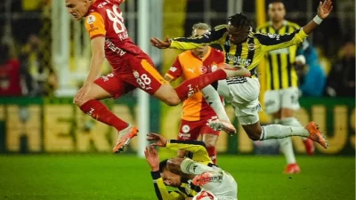 Trendyol Süper Lig’in 14. haftasındaki derbide Fenerbahçe ile Galatasaray 1-1