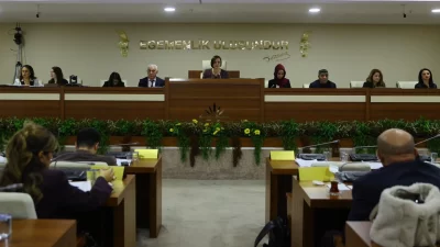 İzmir’de Karabağlar Belediyesi Aralık ayı meclis toplantısında, ilçedeki kentsel dönüşüm