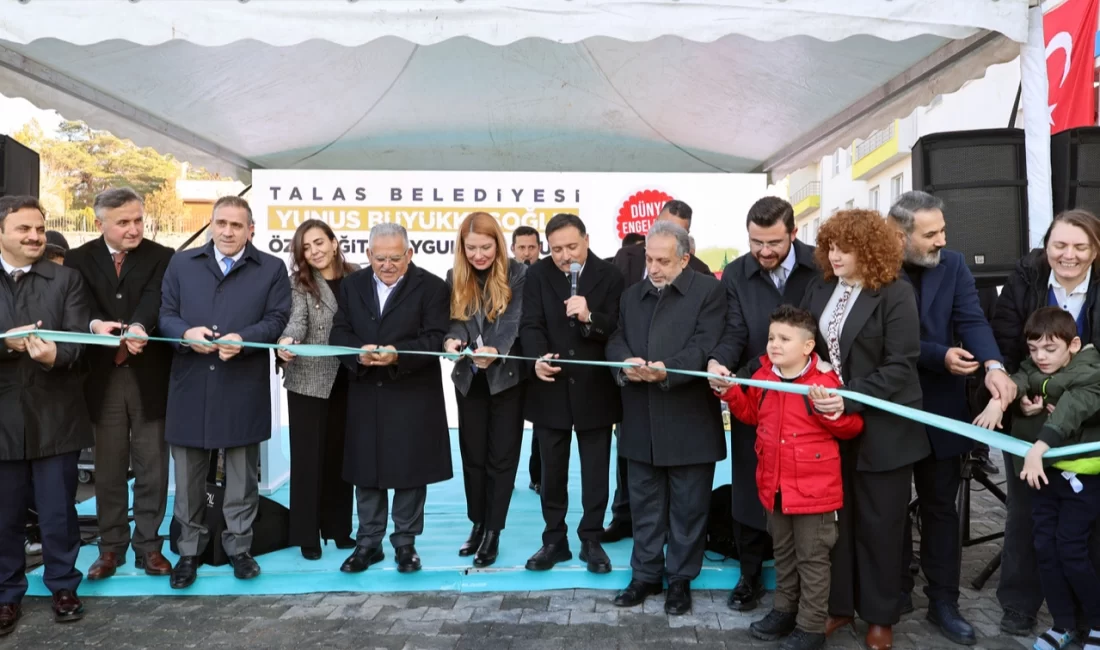 3 Aralık Dünya Engelliler Günü’nde Talas’ta yürekleri ısıtan, geleceğe umut