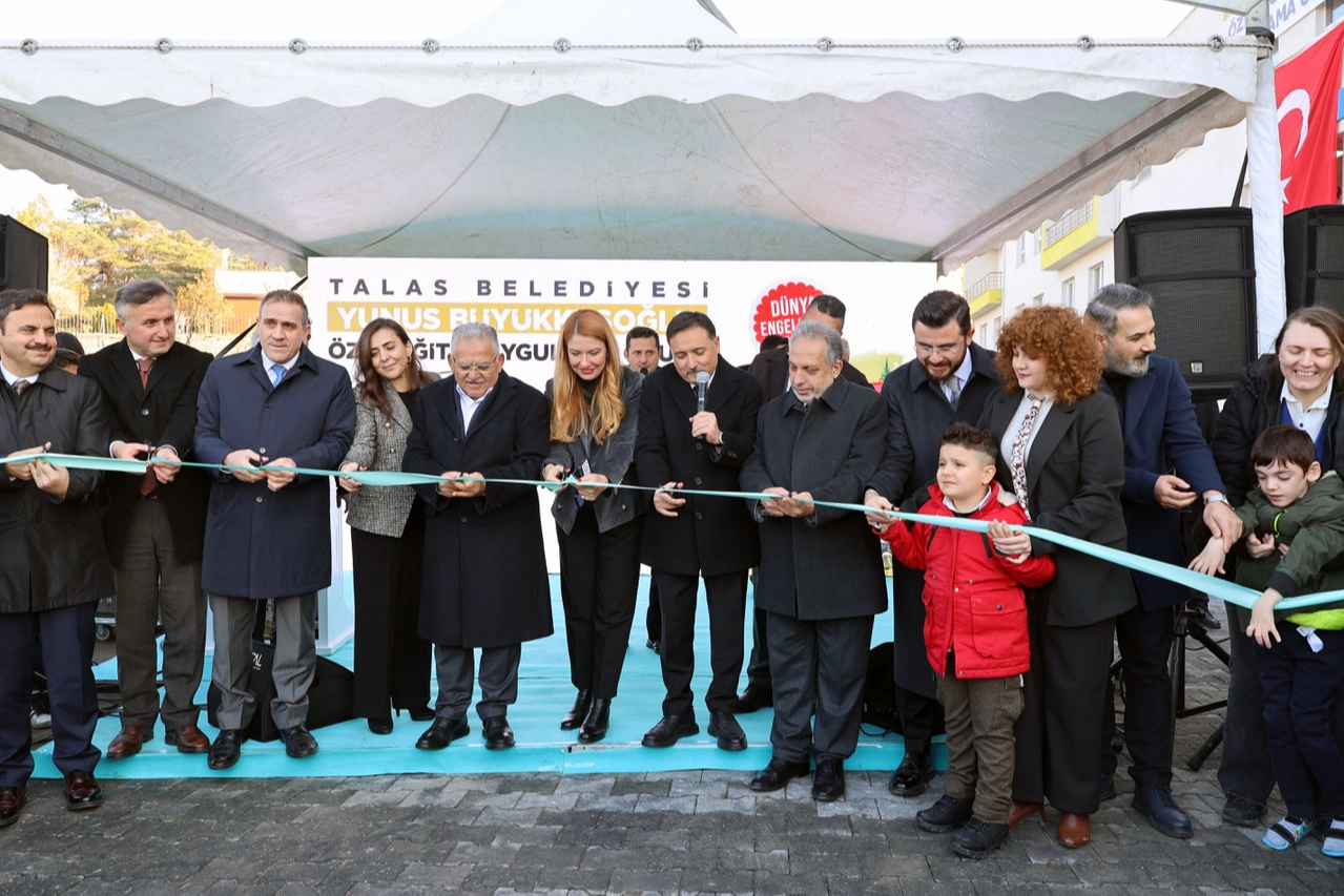 3 Aralık Dünya Engelliler Günü’nde Talas’ta yürekleri ısıtan, geleceğe umut