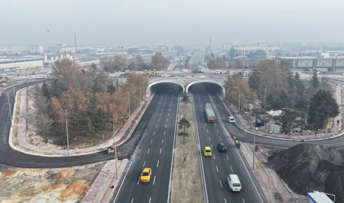 Konya Büyükşehir Belediyesi’nin, Ankara Yolu ile Adana Çevreyolu kesişimindeki Marangozlar
