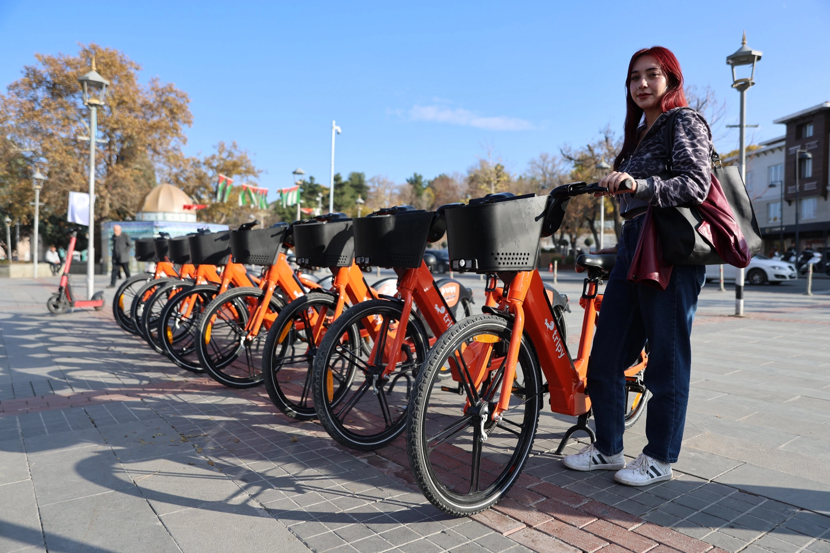 Konya Büyükşehir Belediye Başkanı Uğur İbrahim Altay, şehir içi bisiklet