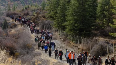 Konya Büyükşehir Belediyesi’nin düzenlediği “Konya’da Yürüyoruz” temalı yürüyüş etkinlikleri, doğaseverleri