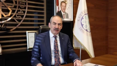 Kayseri Ticaret Odası (KTO) Yönetim Kurulu Başkanı Ömer Gülsoy, Türkiye