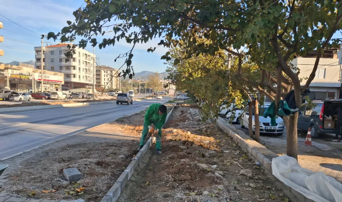 Muğla’da Milas Belediyesi Park ve Bahçeler Müdürlüğü ekipleri, ilçemizin farklı