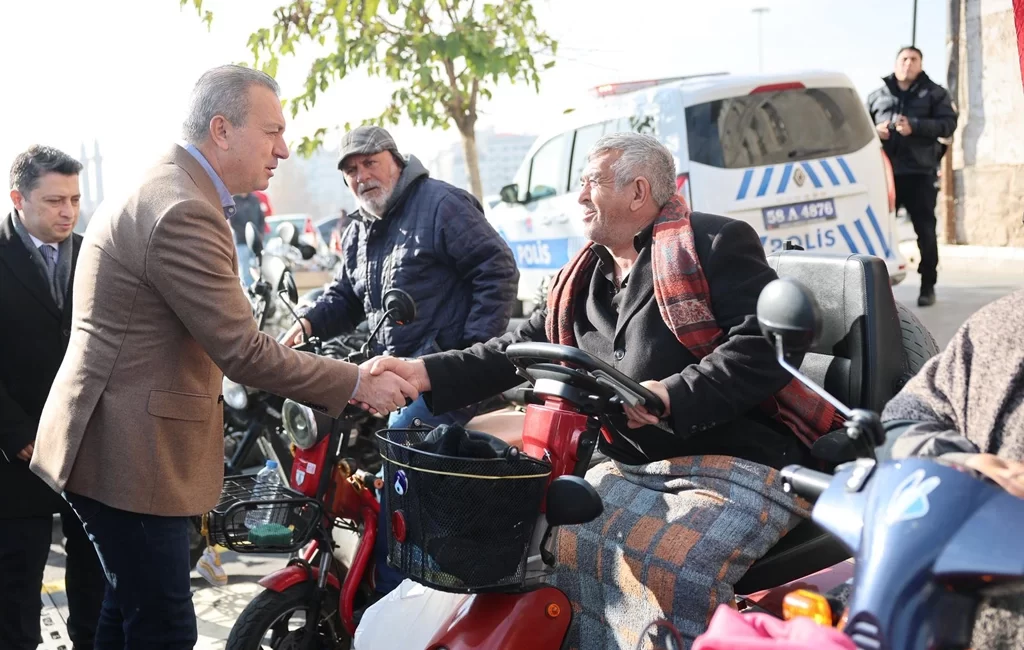 Sivas Belediyesi, 3 Aralık Dünya Engelliler Günü kapsamında engelli vatandaşların