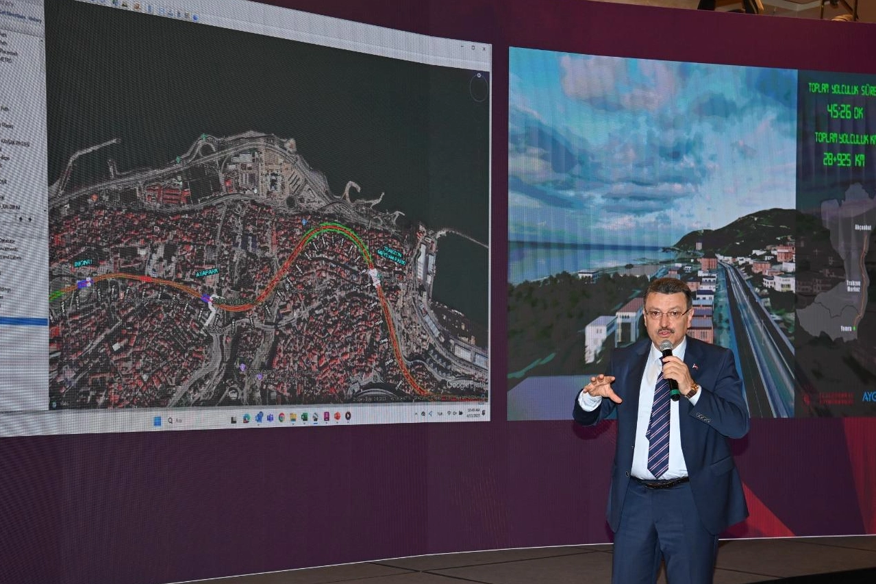 Trabzon Büyükşehir Belediye Başkanı Ahmet Metin Genç, Hafif Raylı Ulaşım