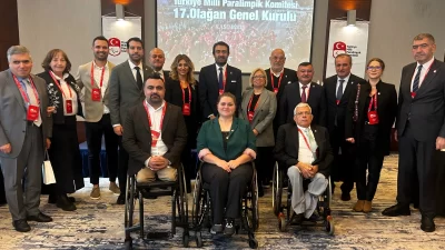 İstanbul’da gerçekleştirilen Türkiye Milli Paralimpik Komitesi’nin 17. Olağan Genel Kurulu’nda